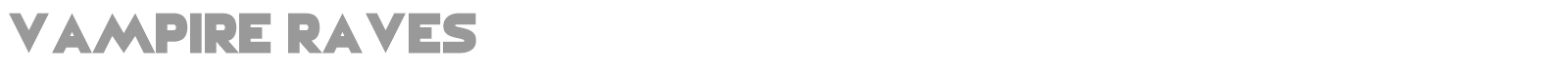 Vampire Raves font preview